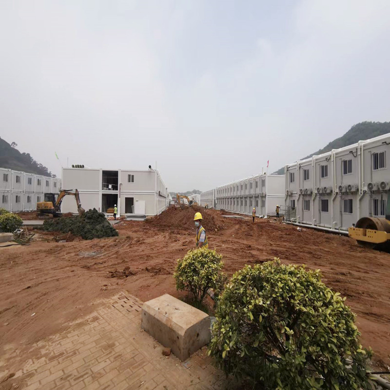 Un tour del cantiere - Ospedale della cabina mobile