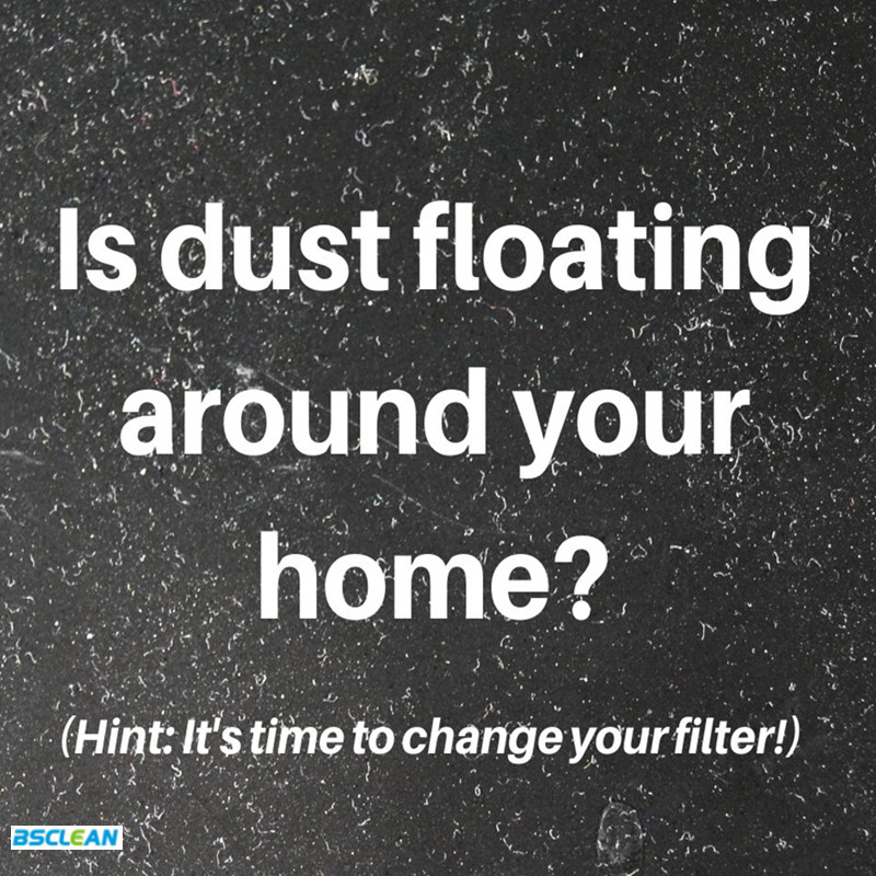 La polvere galleggia intorno a casa tua?